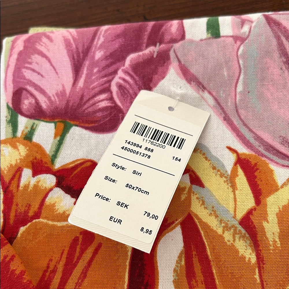 Floral Kitchen Towel Set - Multicolor - Picture 2 of 2